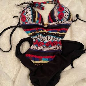 Womens small medium bathing suit